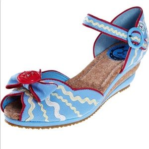 Miss L Fire Orchid Cobalt Size 40 US 9